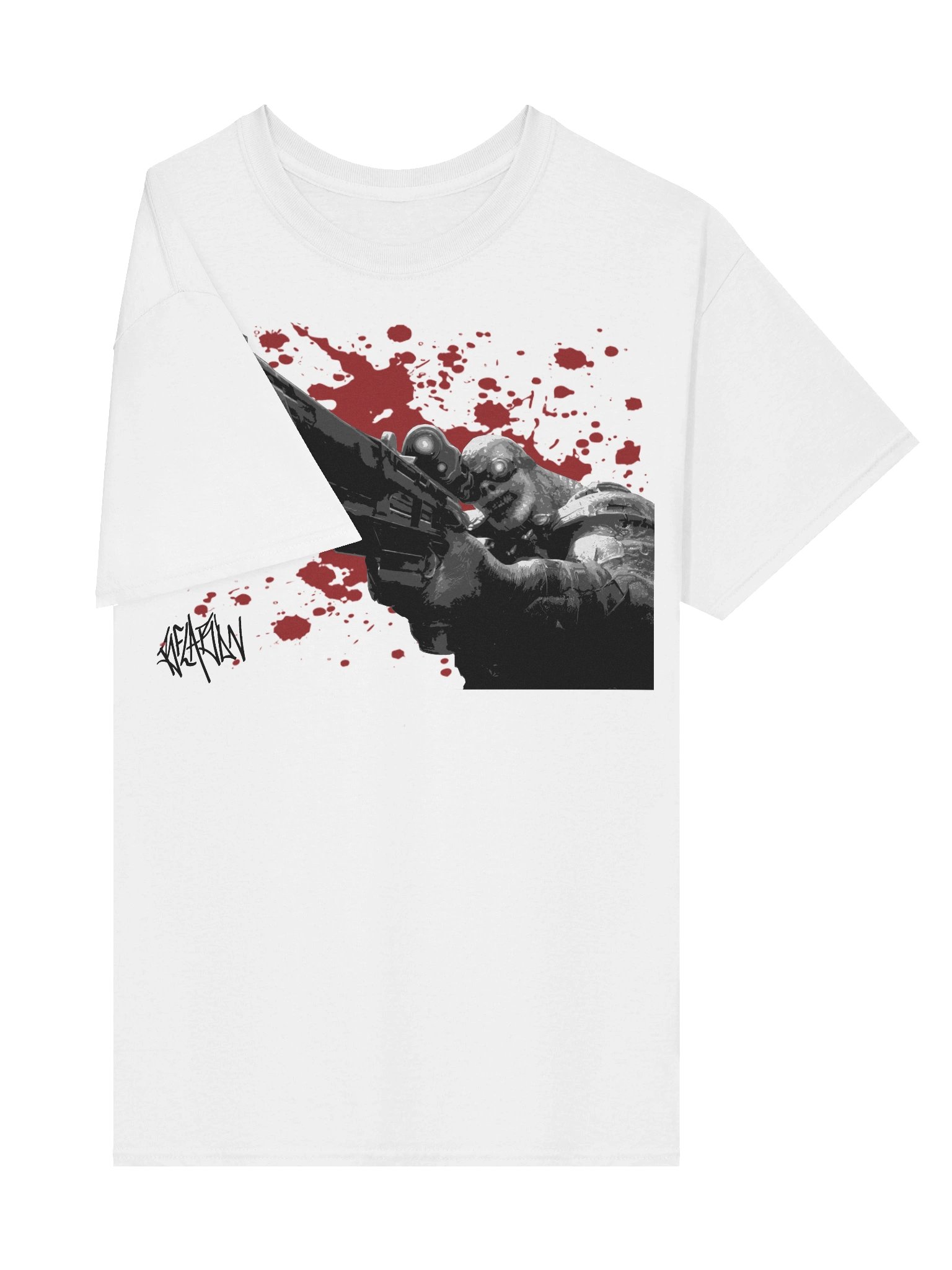Sniper painting tee (White) product image (4)