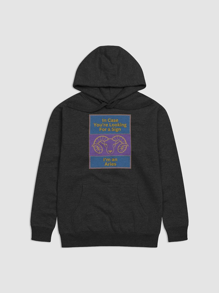 In Case You’re Looking For A Sign Aries Zodiac Sign Hoodie, Zodiac Sign Vibes Hoodie, Aries Hoodie, Astrological Hoodie. product image (1)