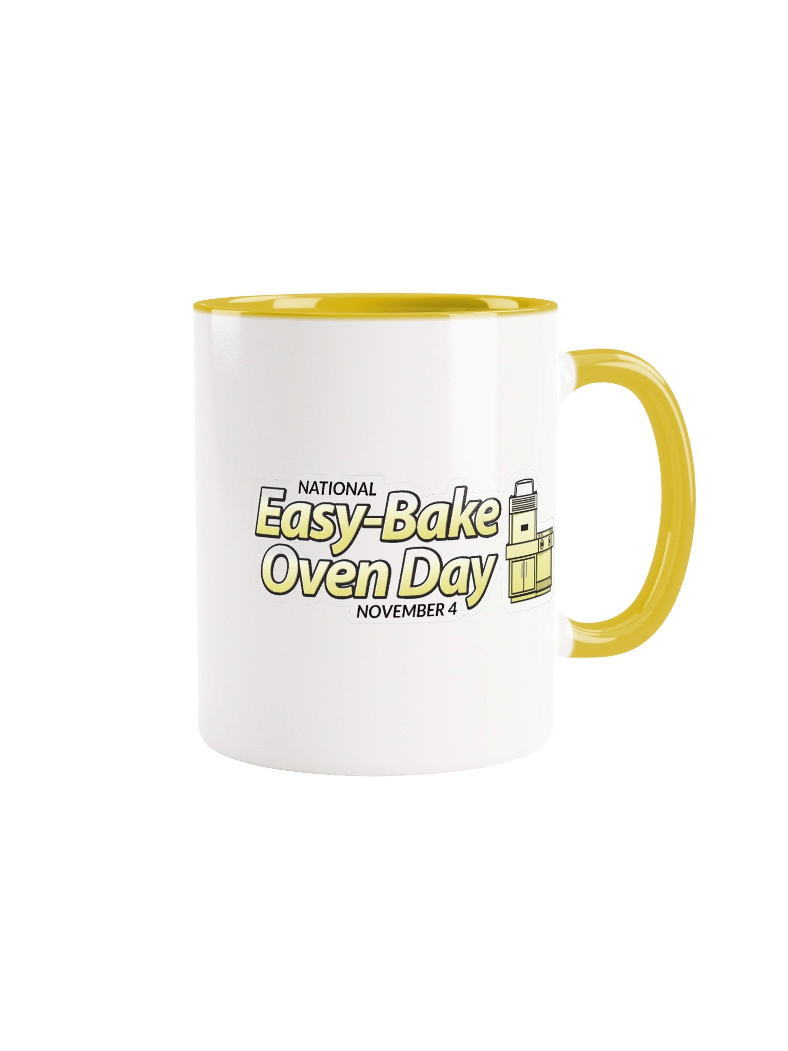 Mug with yellow logo product image (1)