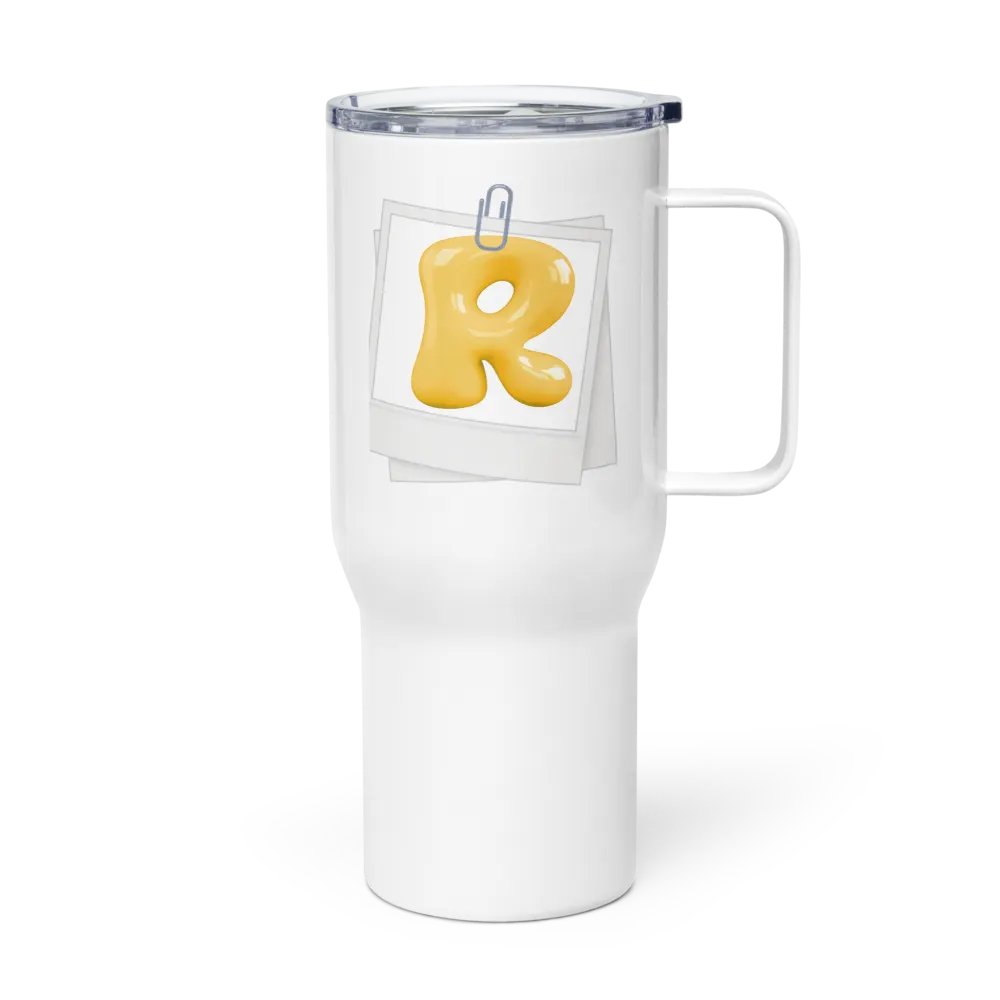R-Frame Travel Mug: Stylish On-the-Go Sipper product image (4)
