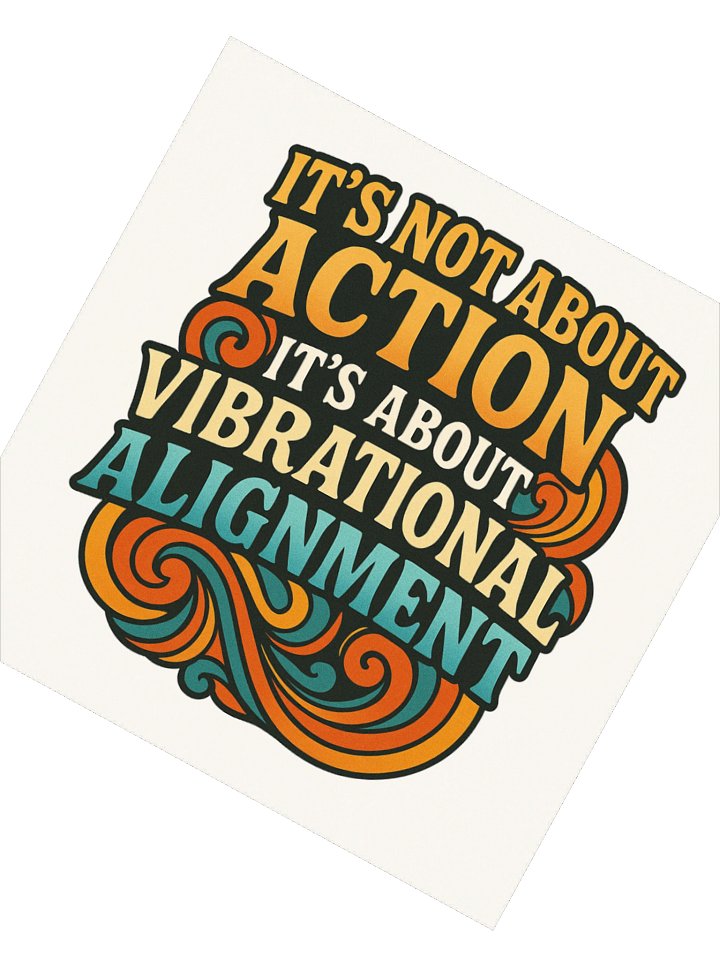 It's Not About Action Sticker product image (3)