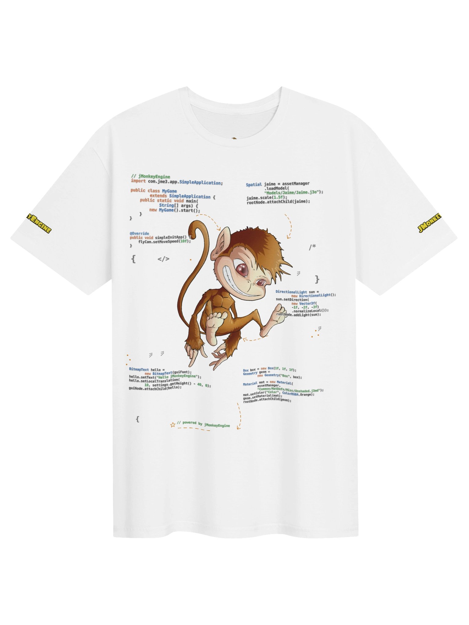 jMonkeyEngine coding T-shirt (unisex) product image (1)
