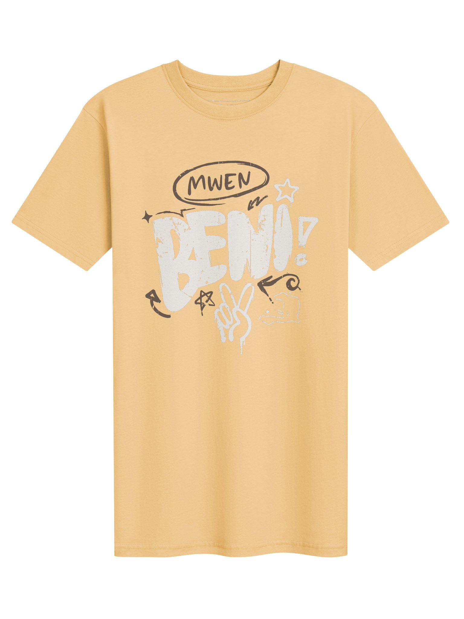 Mwen BENI Street Art Graffiti Men's Tee product image (1)