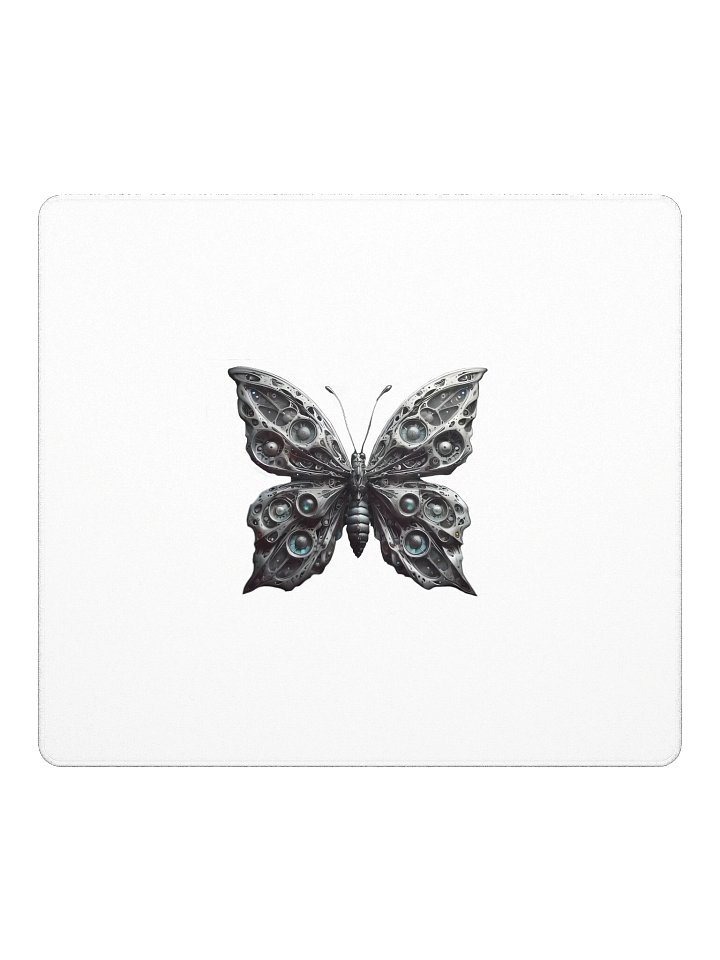 Kindred Flame Butterfly Gaming Mouse Pad - White product image (2)