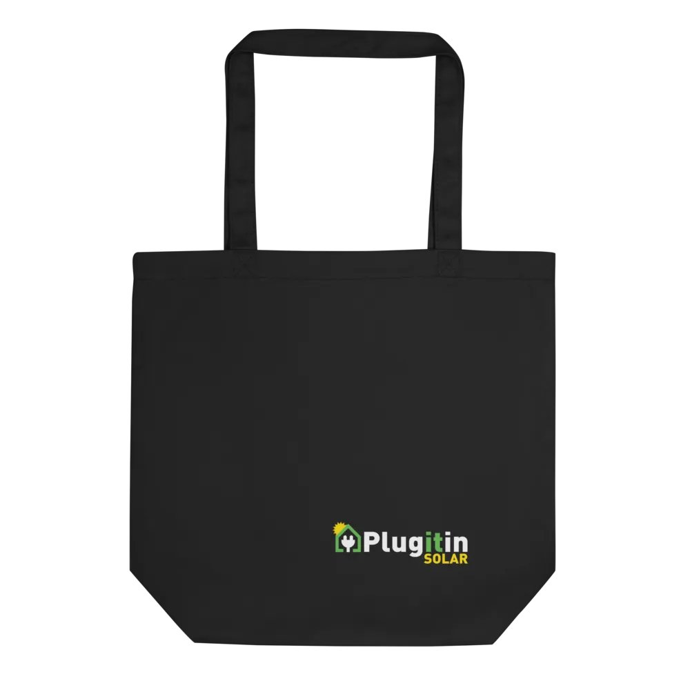 Plug It In Solar High-Quality Eco-Friendly Tote Bag product image (1)