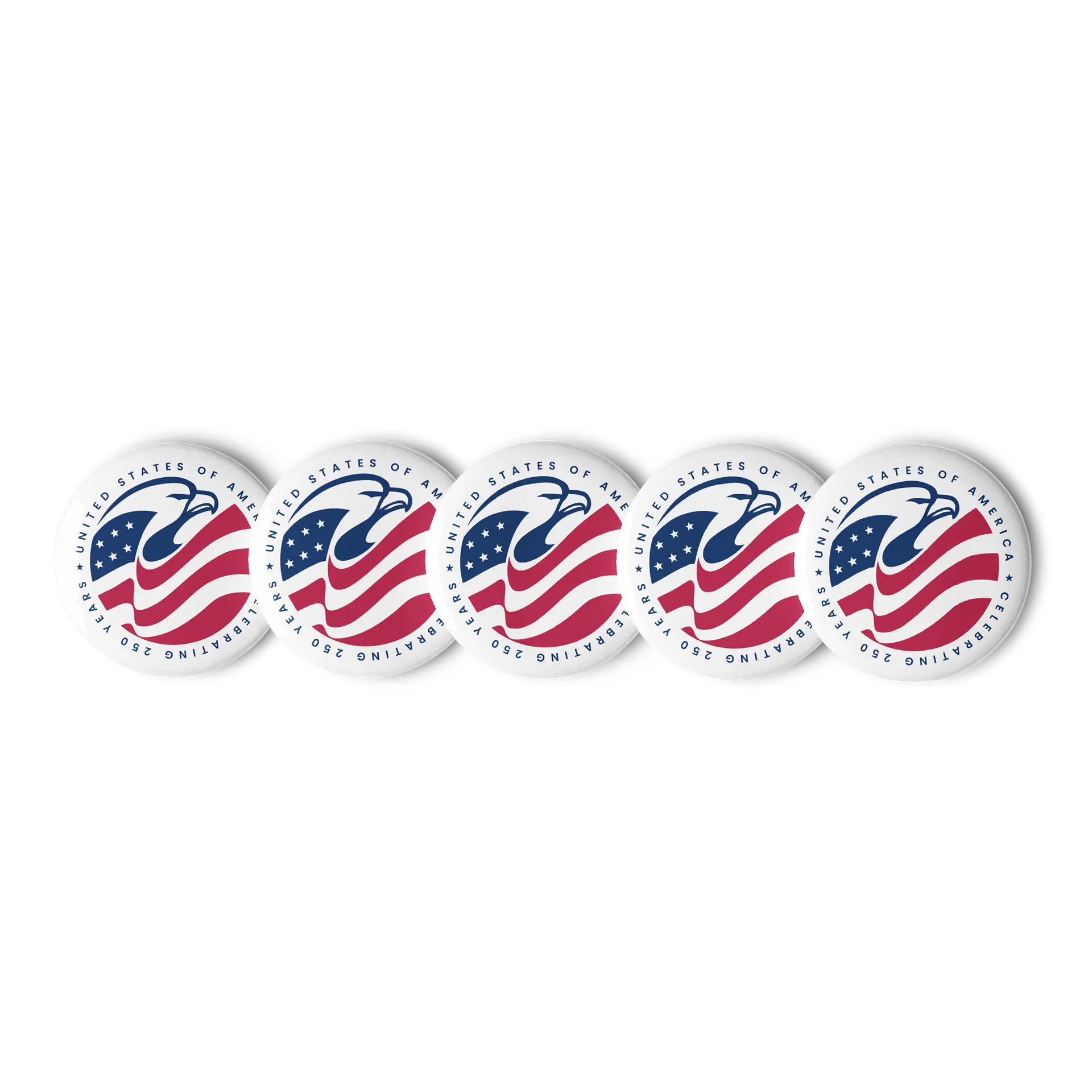 American Eagle Pin Button Set product image (1)