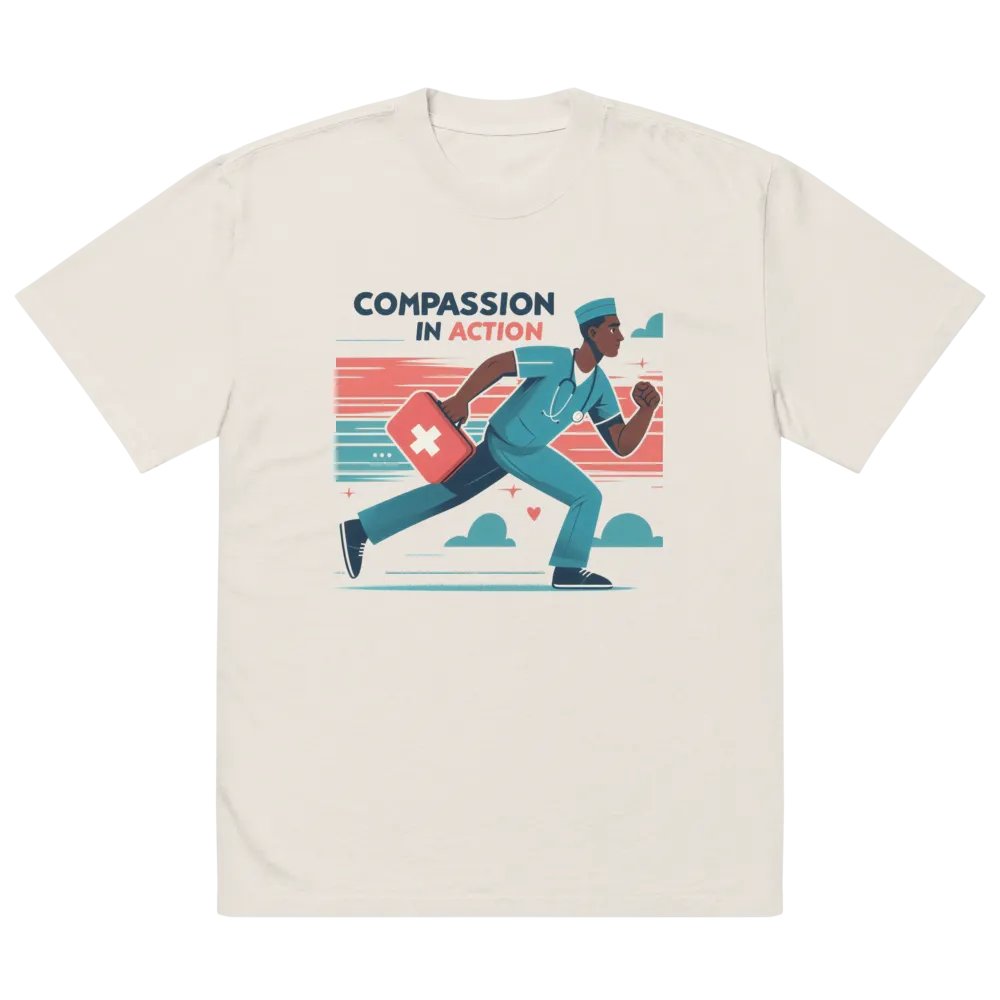Compassion in Action Oversized Tee product image (14)