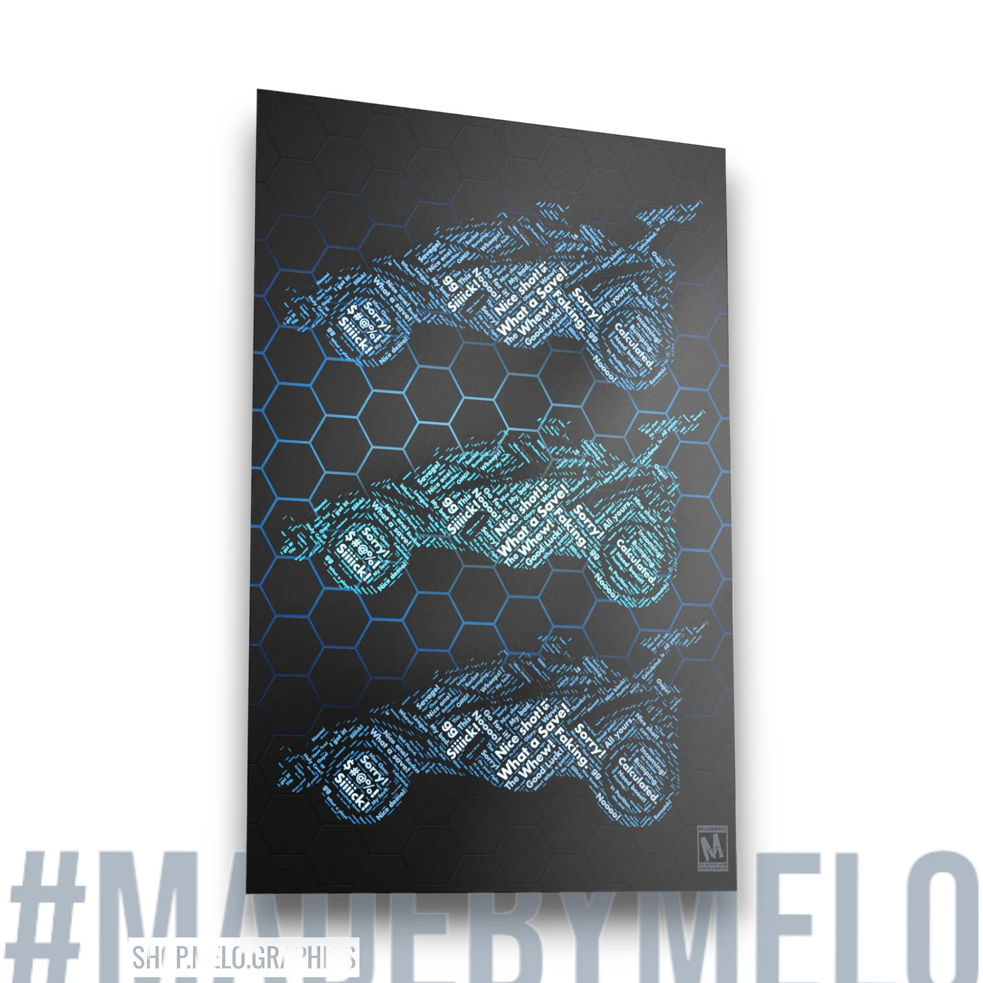 Carball Chatter - Matte Poster | #MadebyMELO product image (2)