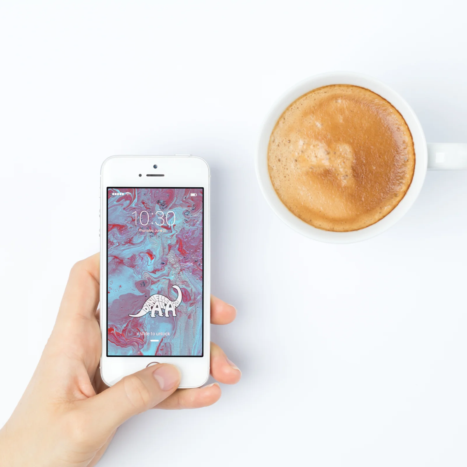 MEGA PACK of 12 Fluid Acrylic Desktop & Phone Wallpapers product image (12)