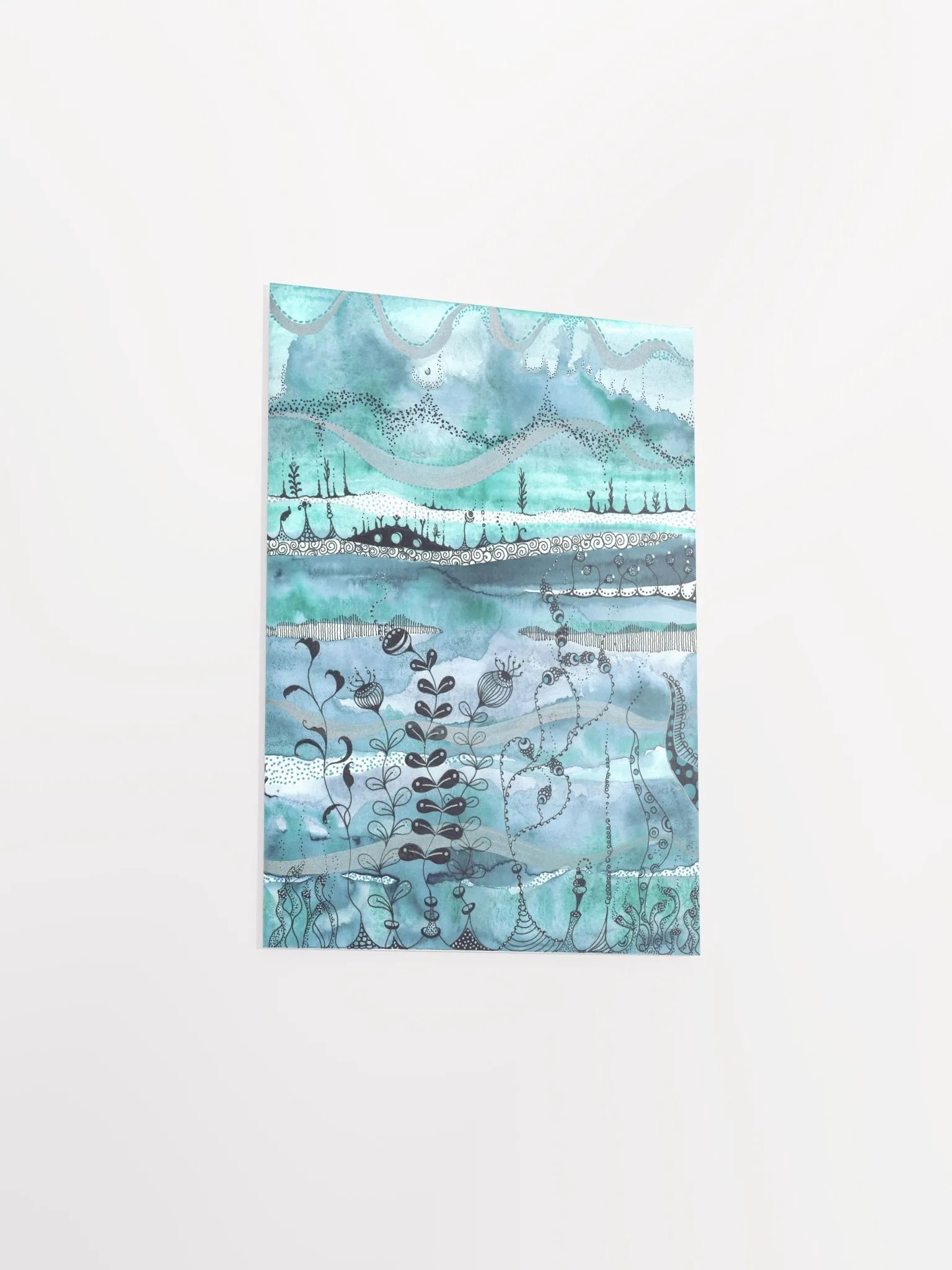 Serenity Depths Matte Poster product image (18)