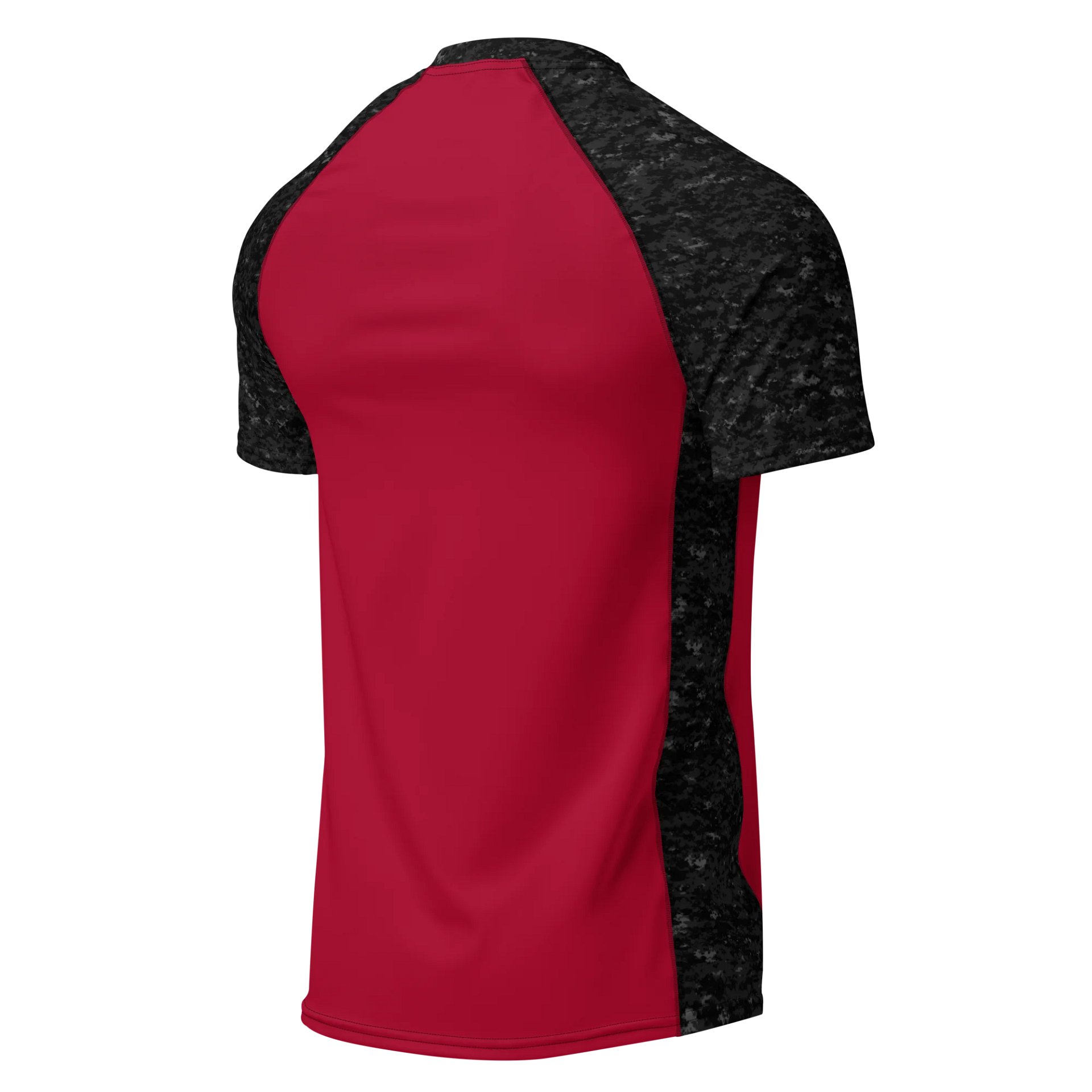 Black Camo Hybrid Compression Tee product image (2)