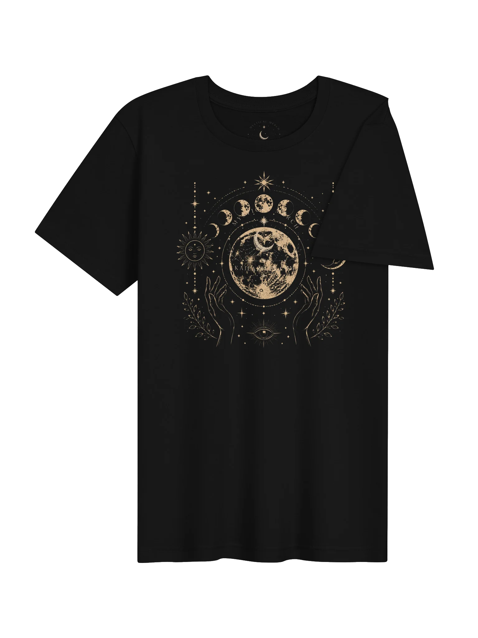 Mystical Moon Phases Celestial Tee product image (14)