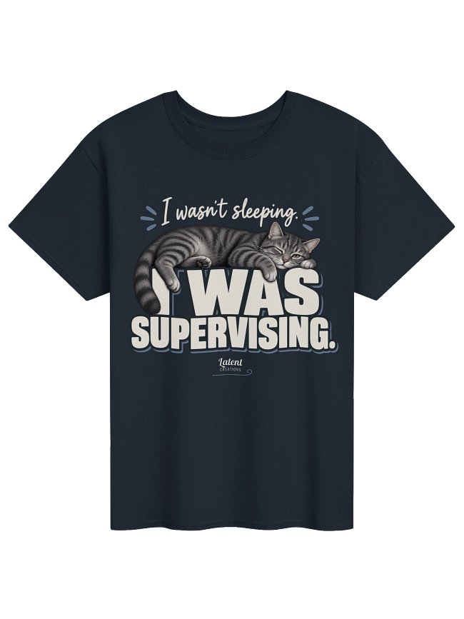 I Wasn’t Sleeping. I Was Supervising