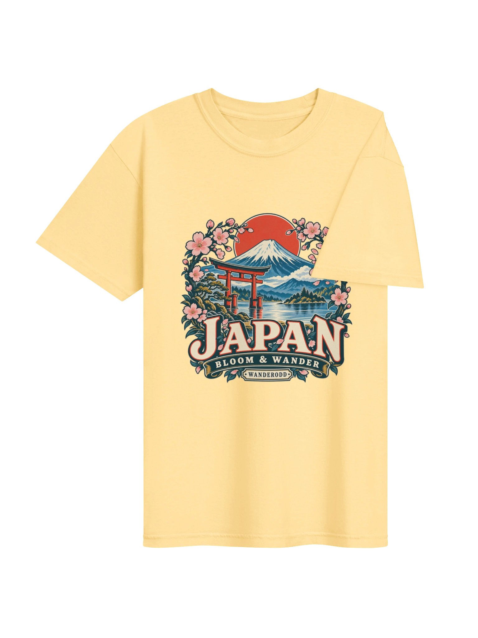 Japan Mount Fuji Graphic T-Shirt – Comfort Colors® | WanderOdd product image (113)