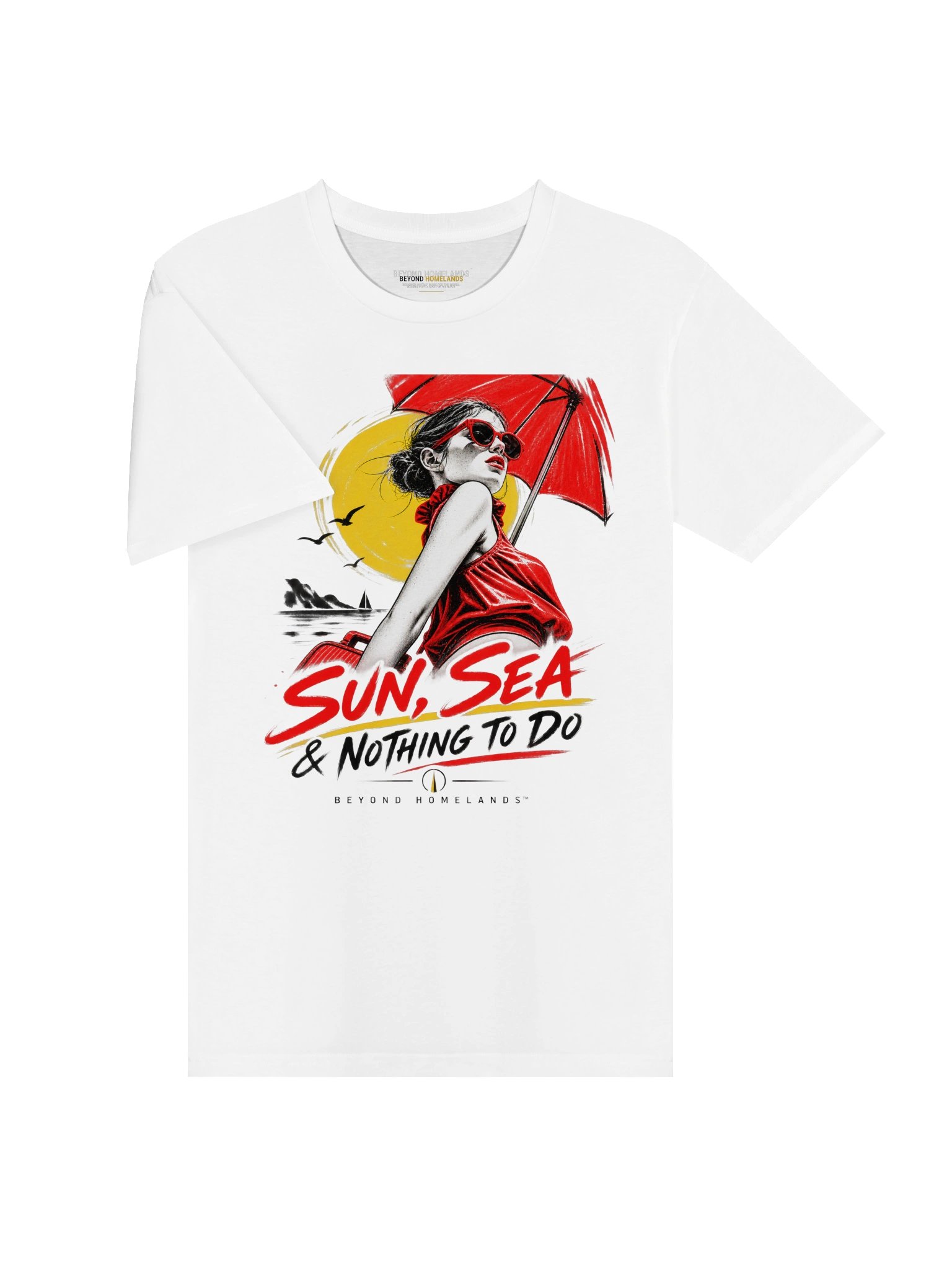 Sun, Sea & Nothing to Do — Official Song T-Shirt | Beyond Homelands™ product image (3)