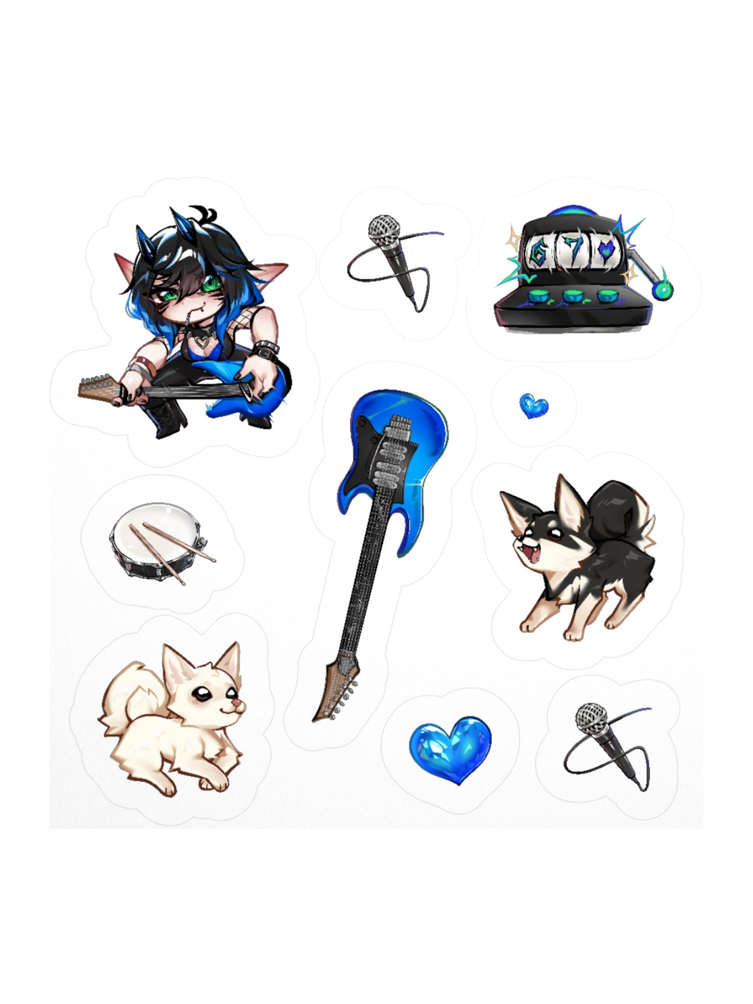 Troble Chibi Sticker Sheet product image (1)