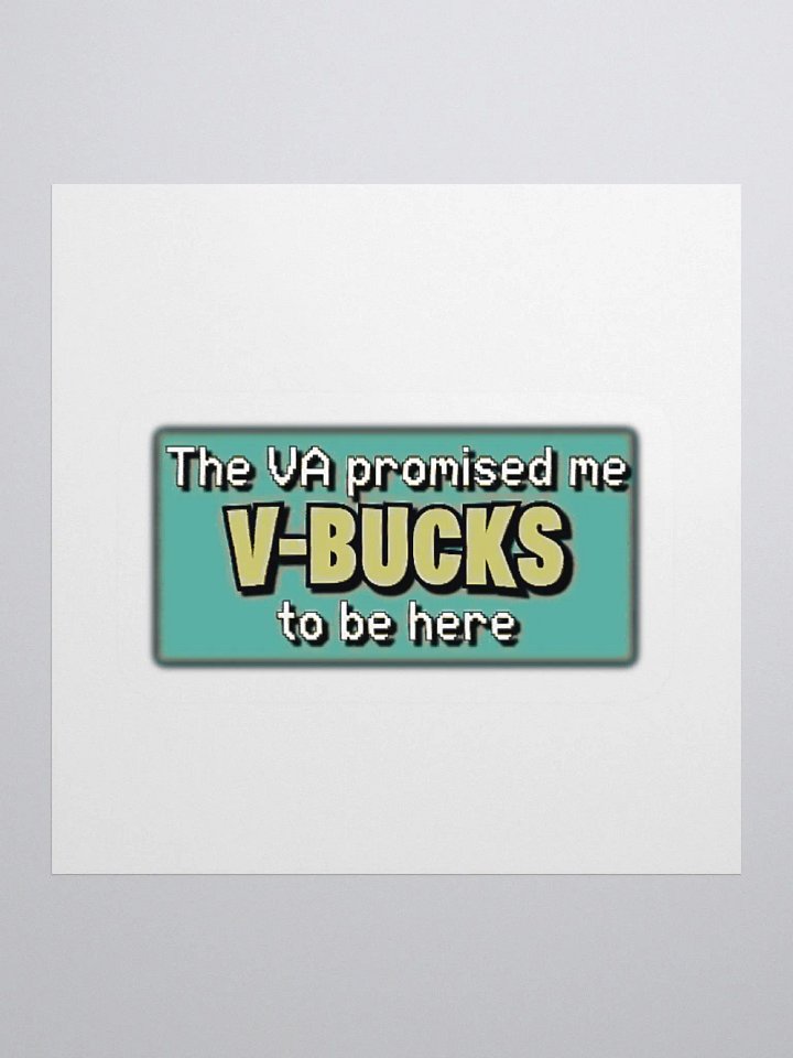 V-Bucks Sticker product image (2)