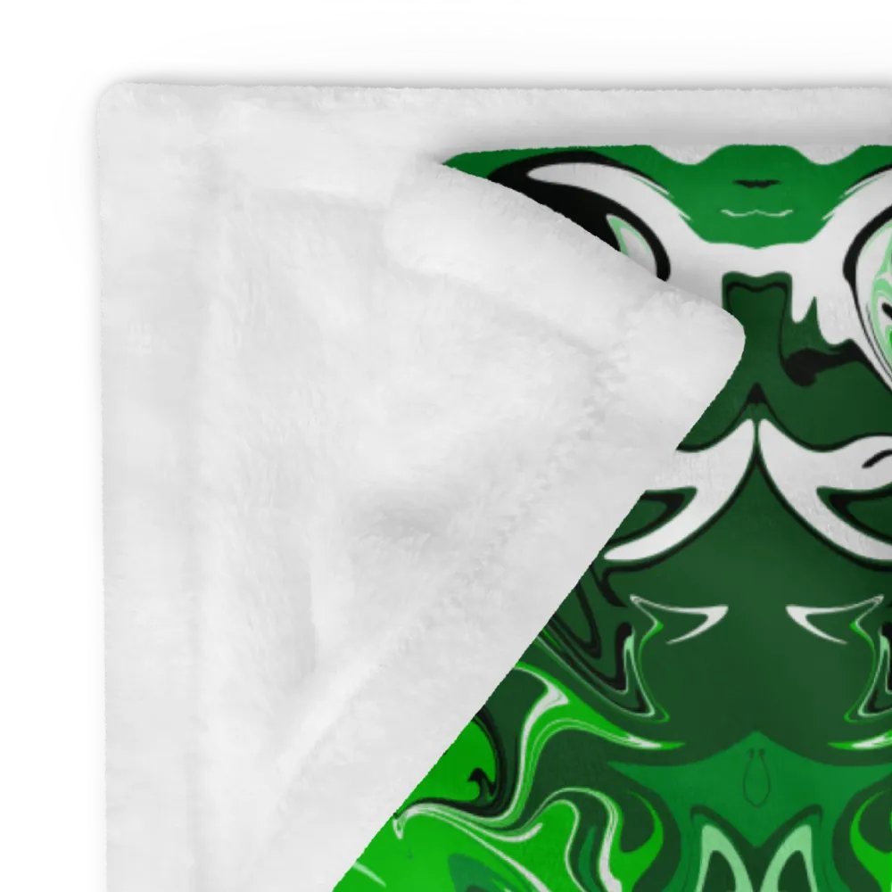 Green Swirl Blanket product image (12)