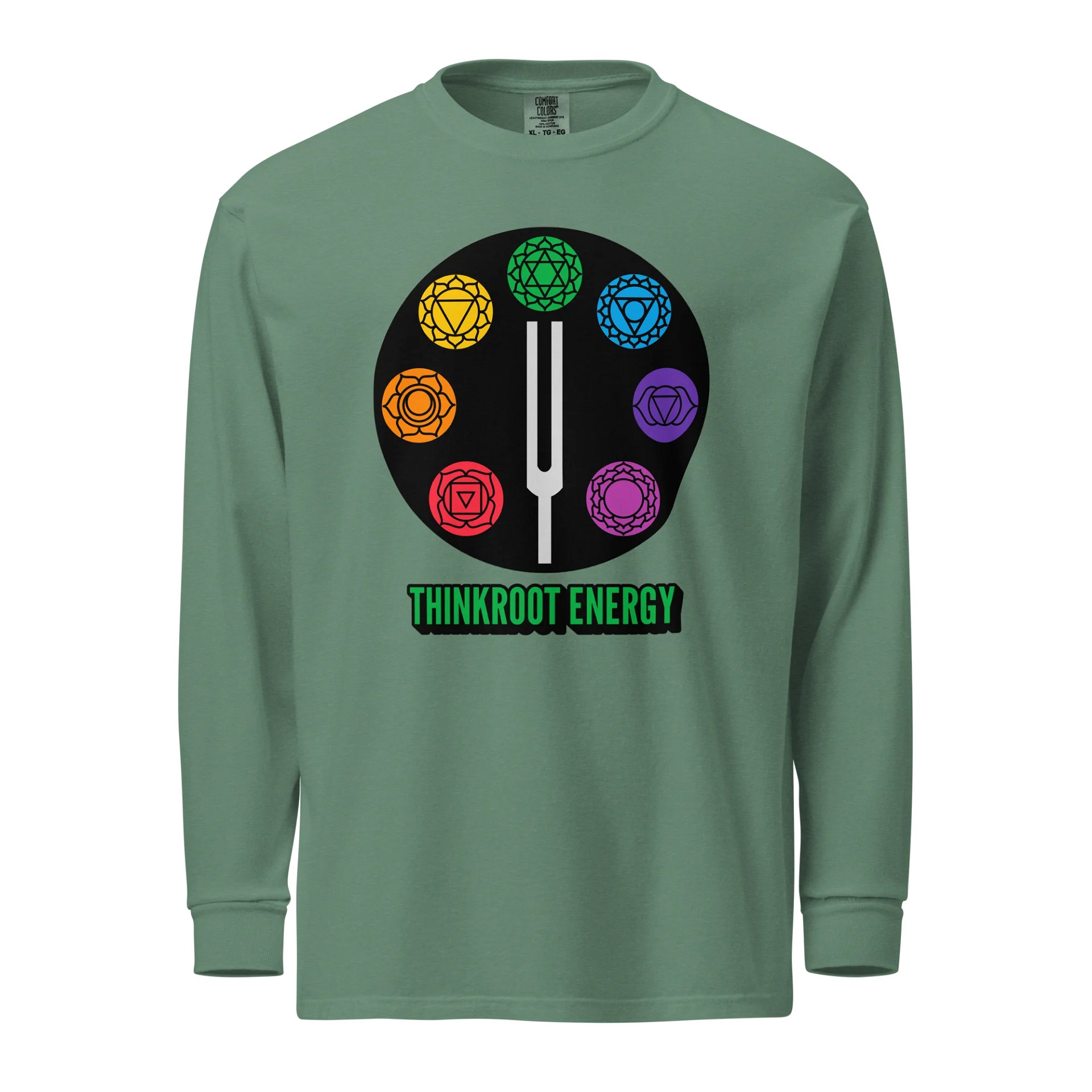 Chakra Tuning Forks Long Sleeve Shirt product image (1)