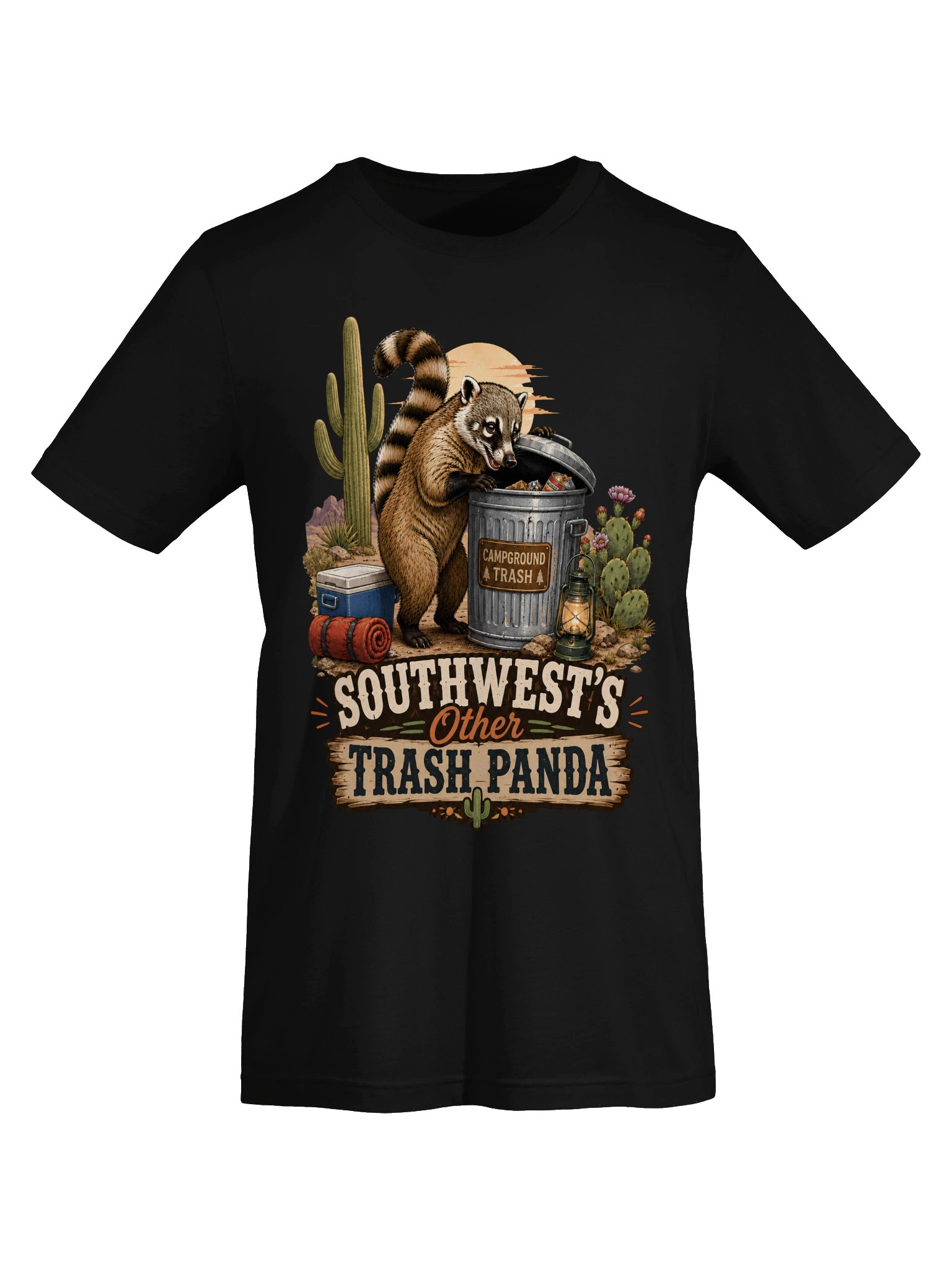 Southwest Trash Panda Desert Tee product image (48)