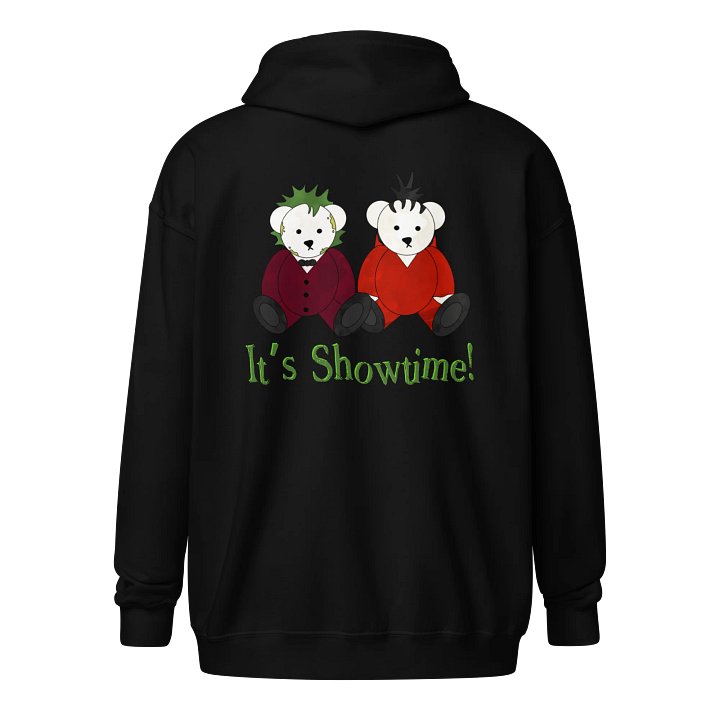 [UM} Bear Showtime - Unisex Graphic Zip Hoodie product image (1)