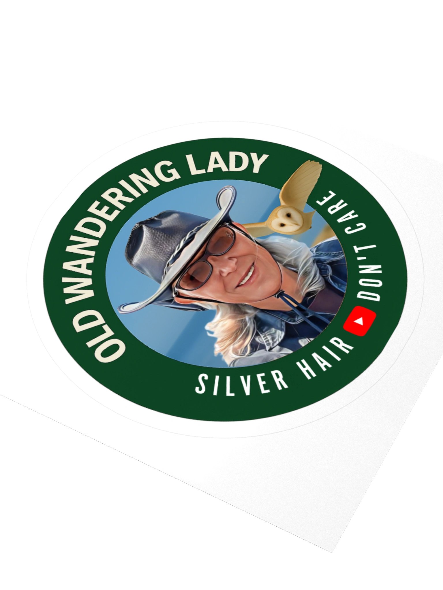 Old Wandering Lady – Official Channel Sticker product image (3)