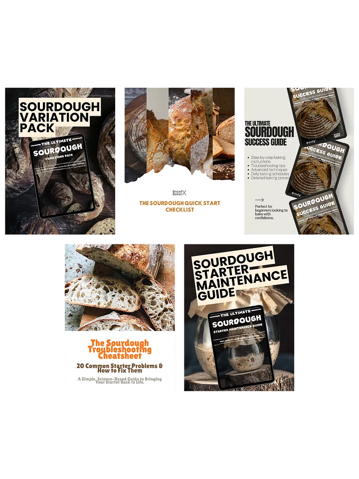 The Sourdough Guides Bundle - BredXBaker product image (1)