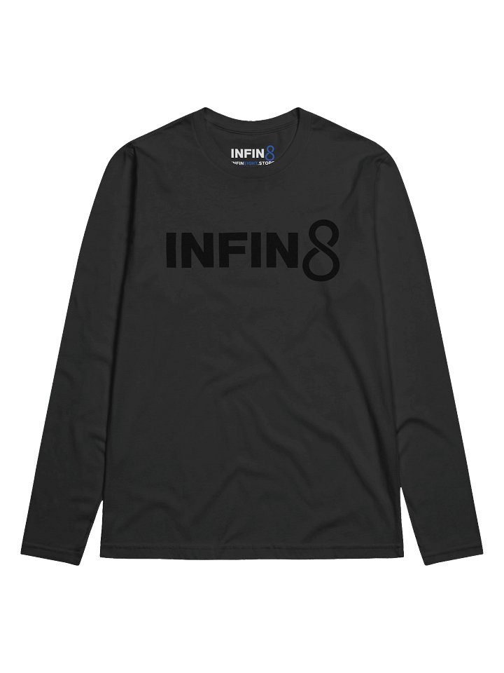 INFIN8 New Style Logo Long Sleeve T-Shirt | Stealth Collection product image (1)