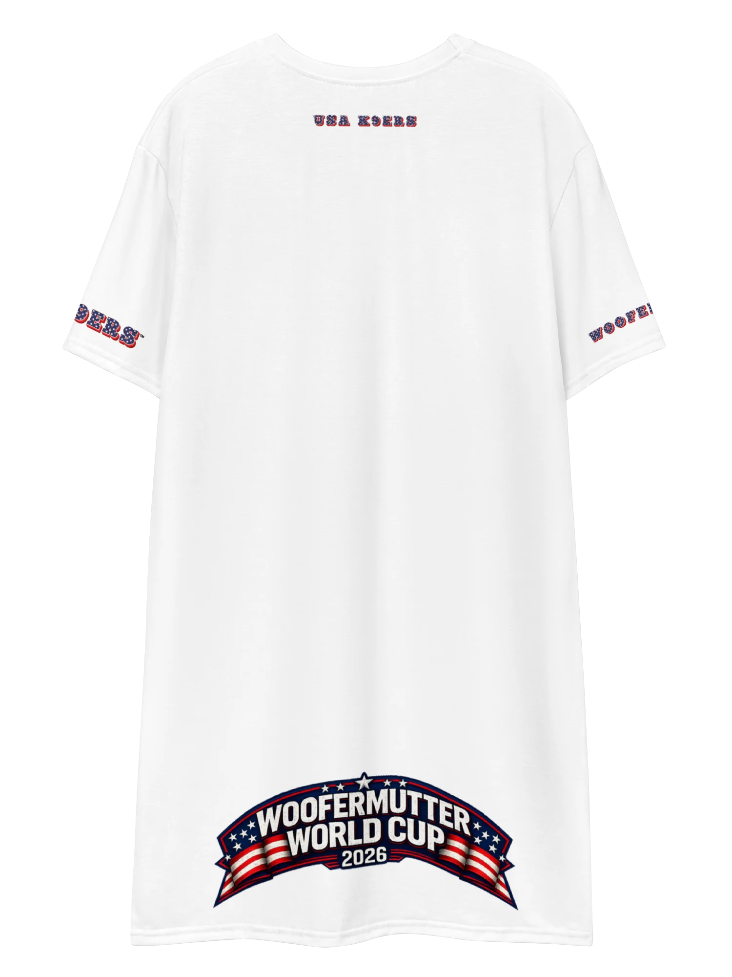 WooferMutter™ World Cup Chihuahua Soccer T-shirt Dress product image (2)