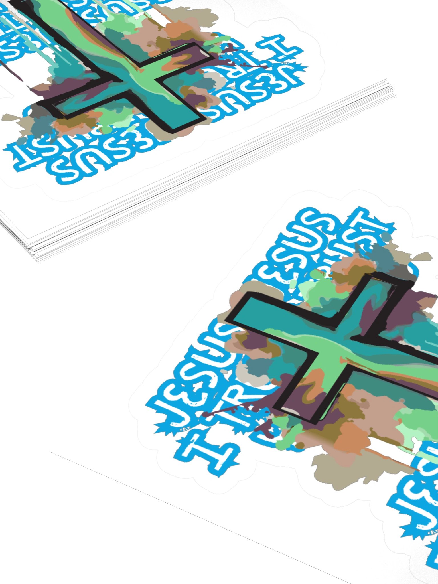 Jesus I Trust You Vinyl Sticker product image (4)
