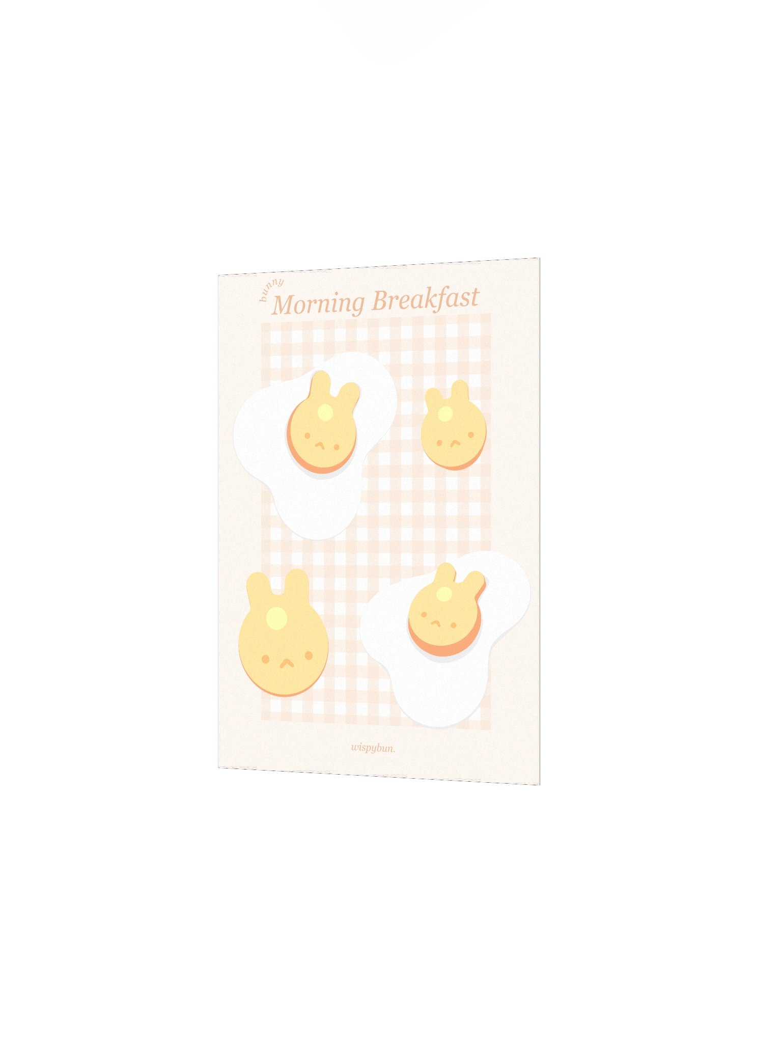Bunny Morning Breakfast (Vanilla) Print product image (3)