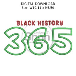 Balck History Bundle | Embroidery Design product image (4)
