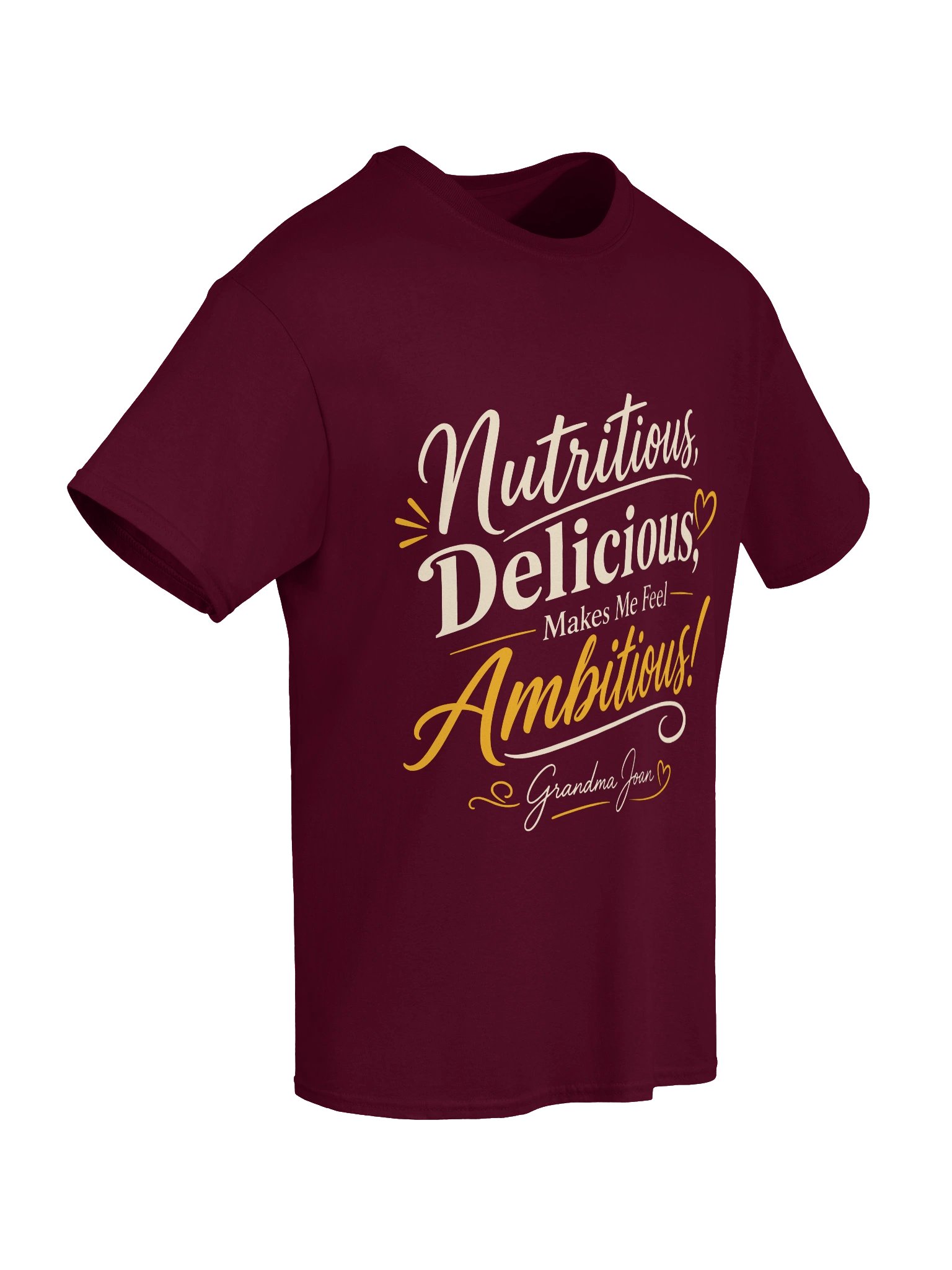 Nutritious Delicious Makes me feel Ambitious! - t-shirt product image (2)