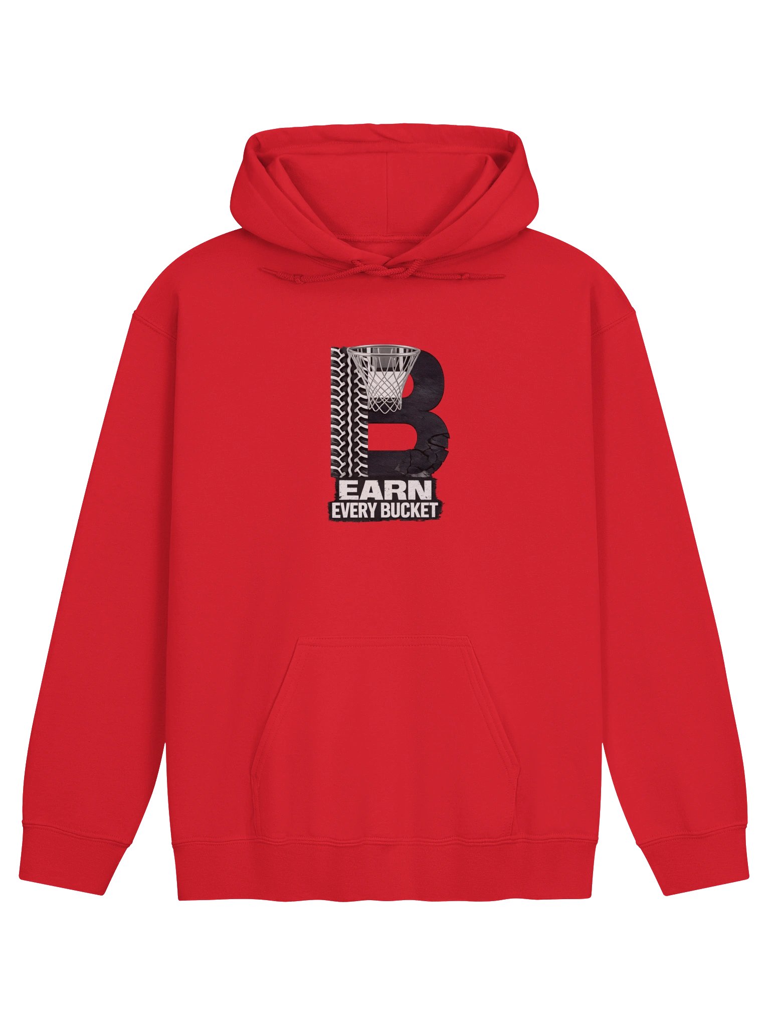 Blacktop Brand Earn Every Bucket Basketball Hoodie product image (1)