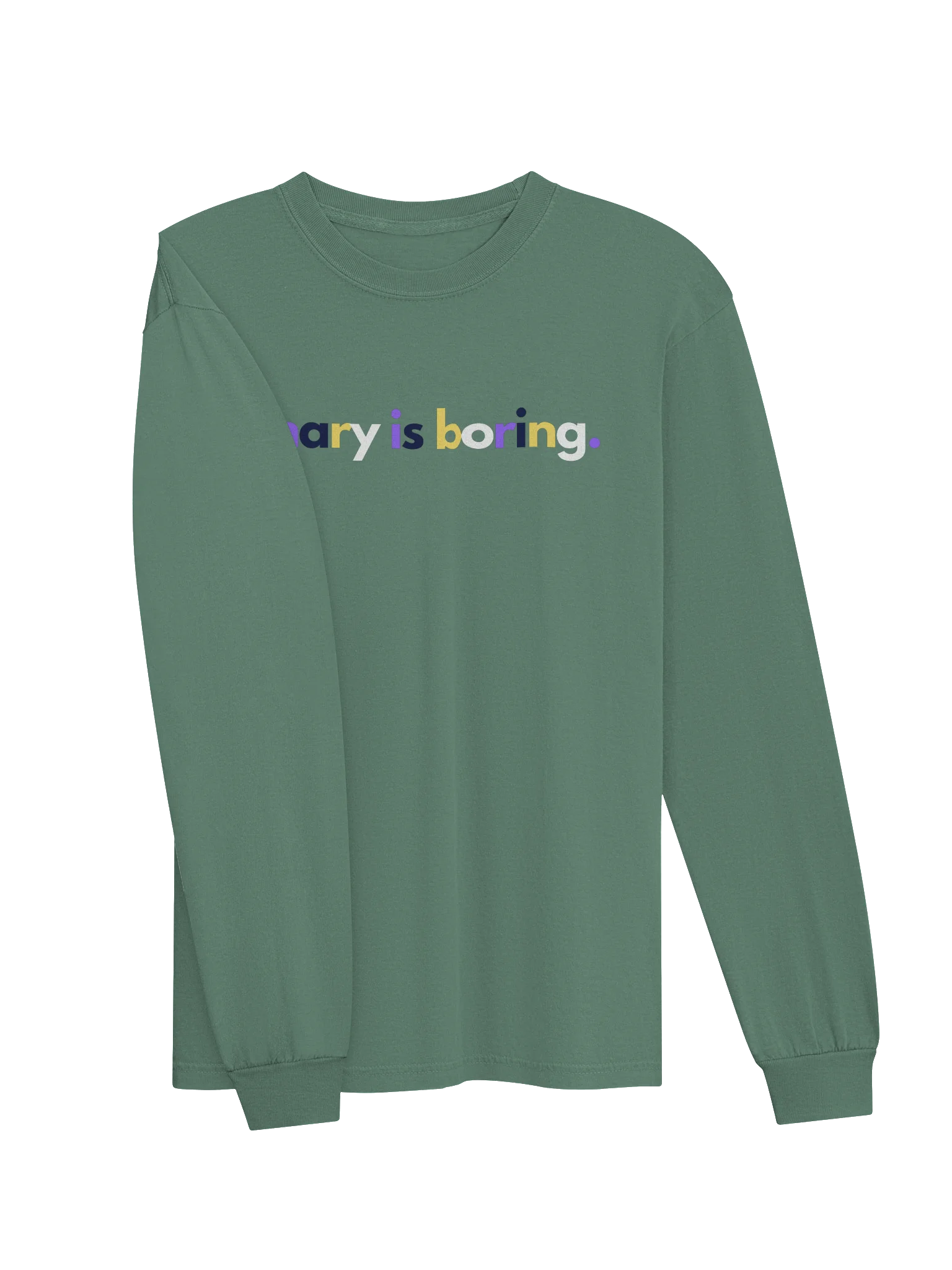 Binary Is Boring long sleeve tee product image (13)