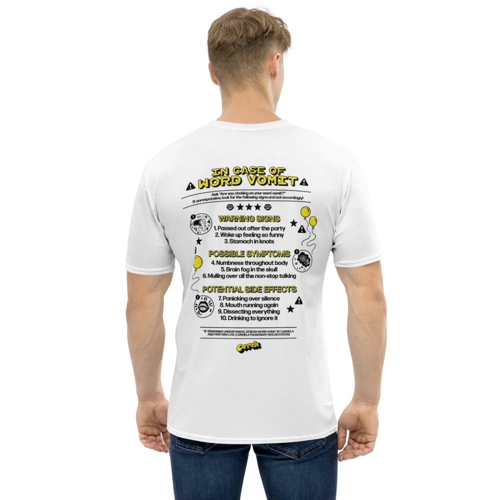 Warning! Word Vomit T-Shirt product image (3)