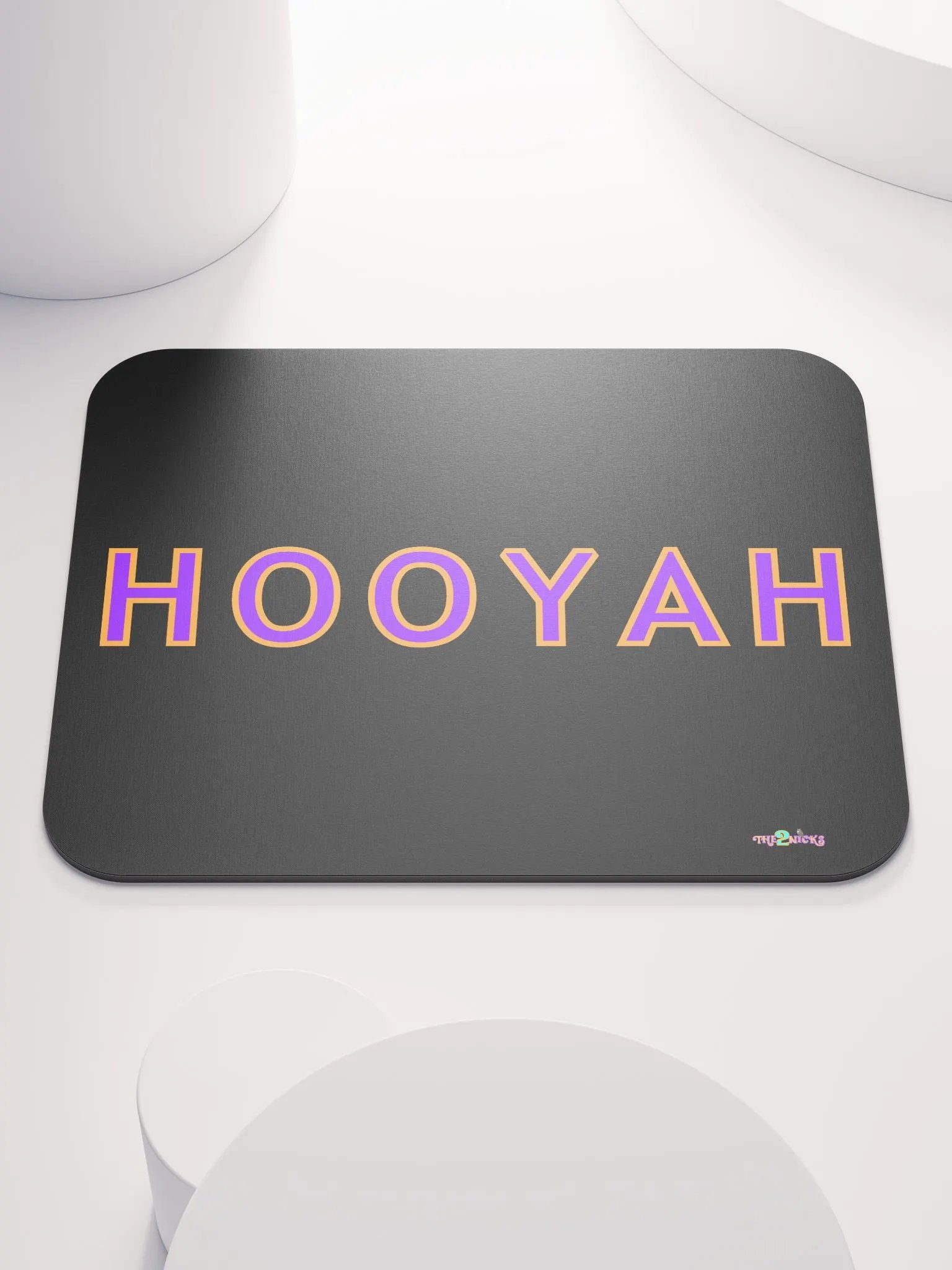 Hooyah Classic Mouse Pad (Black) product image (2)