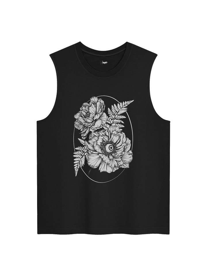 Botanical Gothic Floral Muscle Tank product image (1)