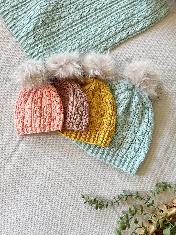 Lightweight Crochet Hat Pattern - Deidra Collection product image (1)