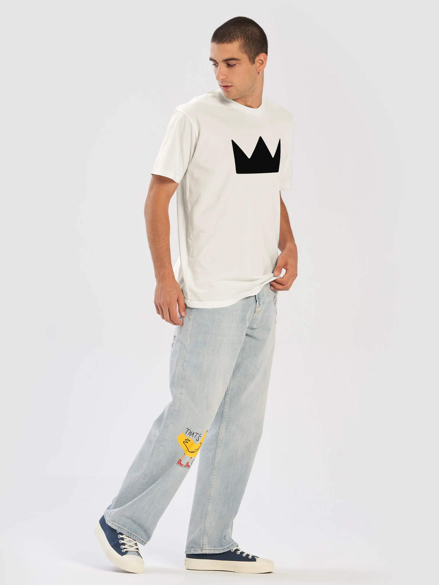 The Flyer Tee — Crown & Wordmark product image (5)