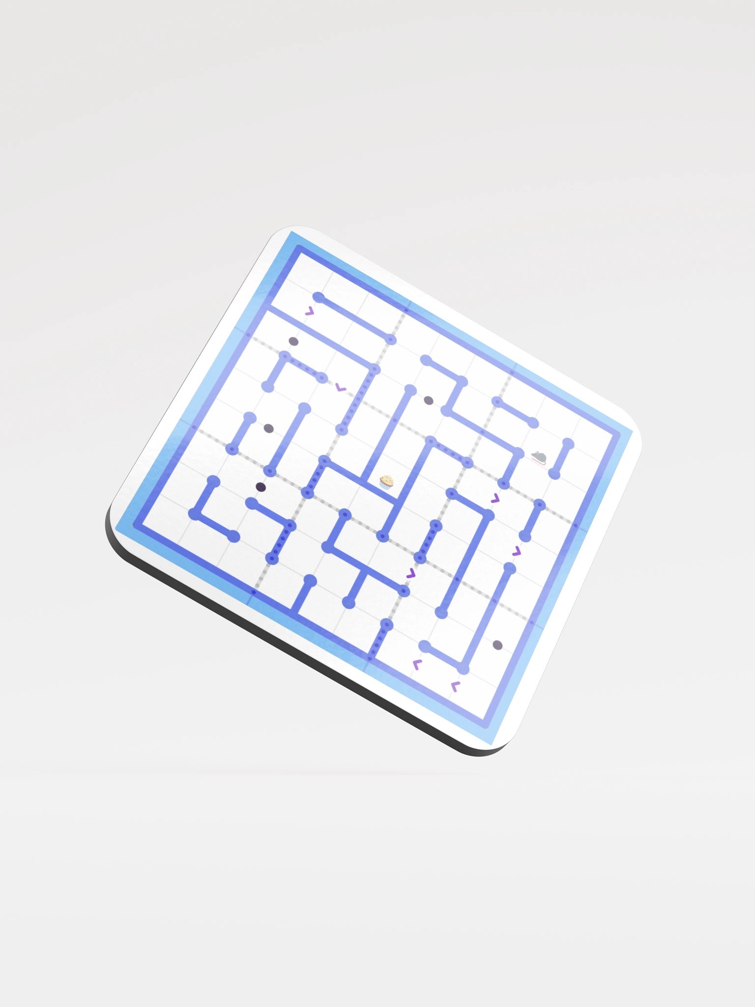 Rat Run Coaster Blue product image (1)