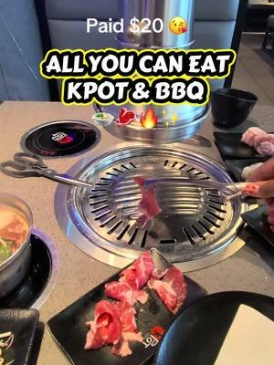 #tiktokgokpot #augustbesteats az #Foodie #kpotbbq #allyoucaneat  🩷🍲🔥 So worth it!!✨