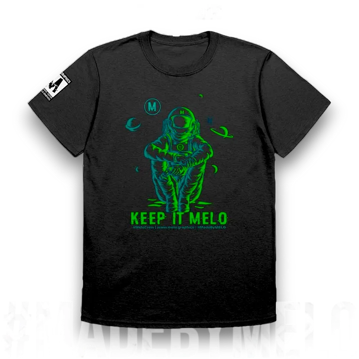 #MeloCrew Vibes: Green - Basic T-Shirt | #MadeByMELO product image (1)