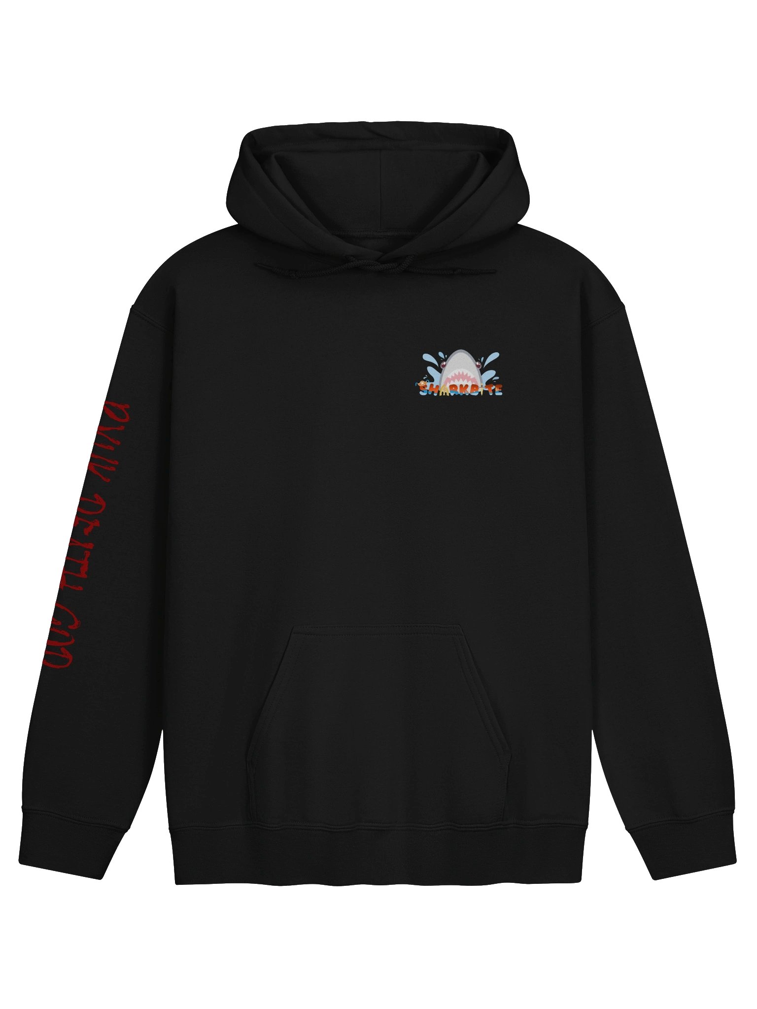 Sharkigami Hoodie w/ Colored Text product image (2)