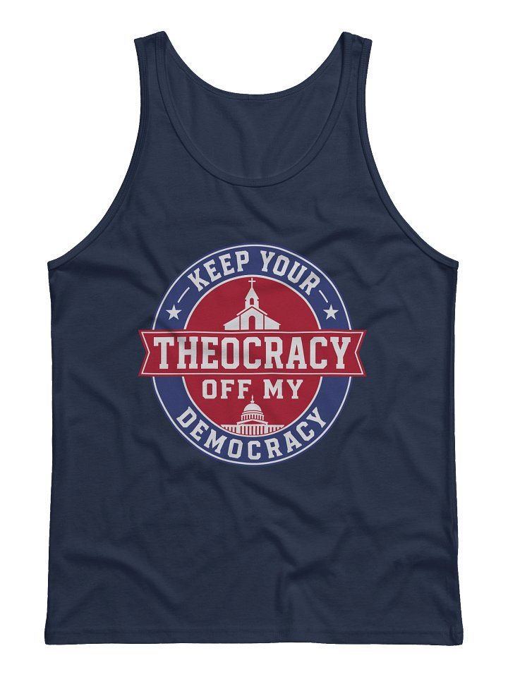 Keep Your Theocracy Off My Democracy - Men’s Tank Top product image (9)