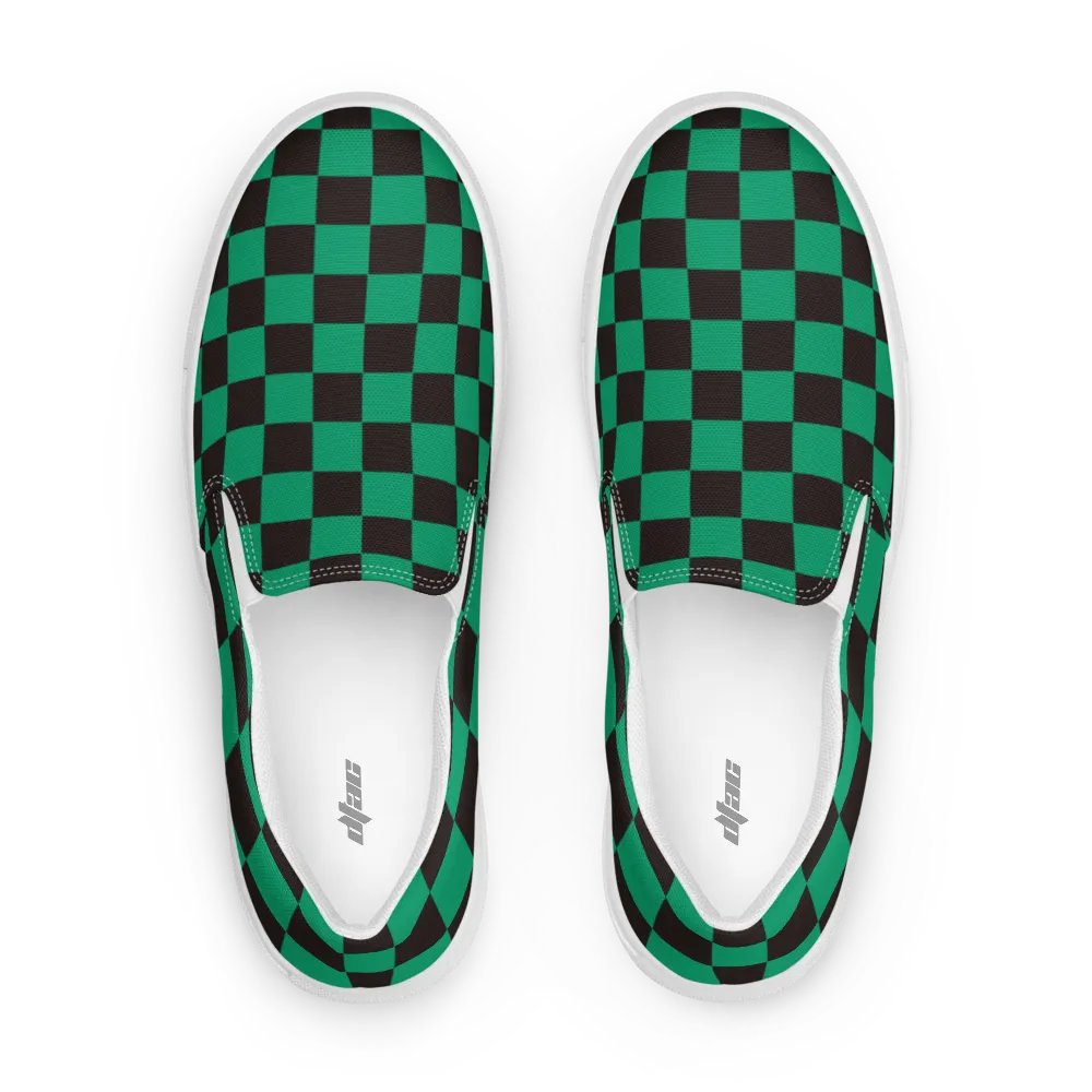 Tanjiro Kamado: Men's Slip-On Canvas Shoes product image (1)