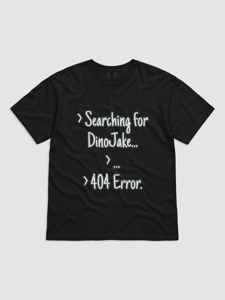 404 Error Comfort: DinoJake T-Shirt product image (3)