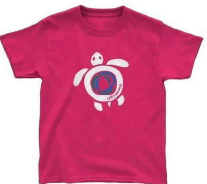 Oceanbourne Kids Pink Short Sleeve Tee product image (1)
