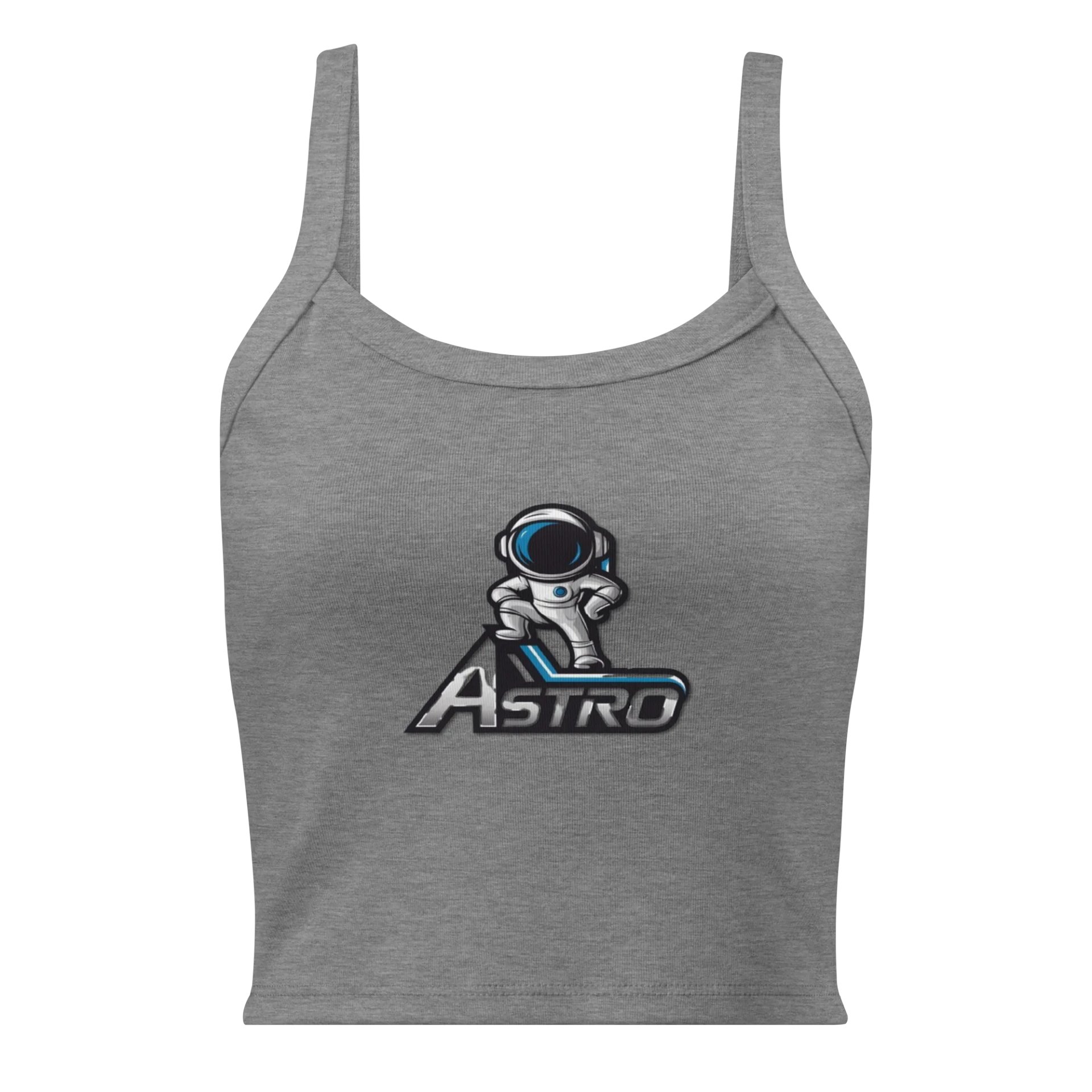 Women’s Micro-Rib Tank Top Astro Design – Stretch Fit XS-2XL product image (1)