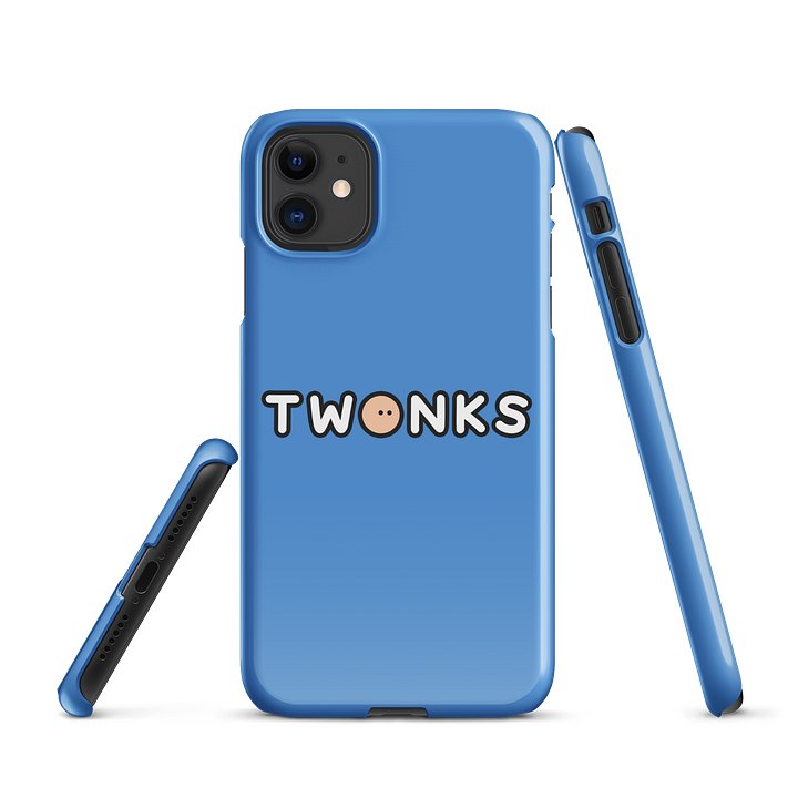 Twonks Logo Phone Case - Blue product image (1)